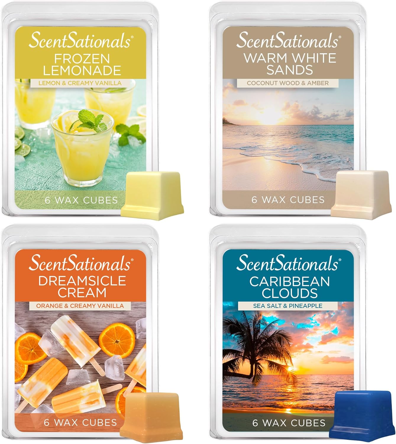 Scentsationals Wax Melts Staycation 4-Pack