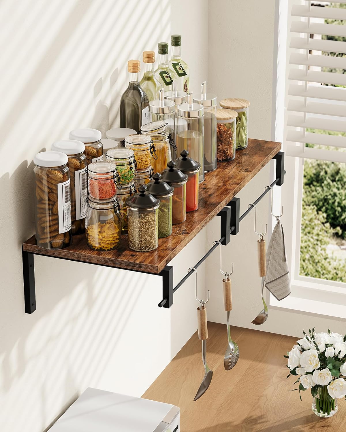CHOEZON Floating Shelves Set of 2 12 Inch Deep