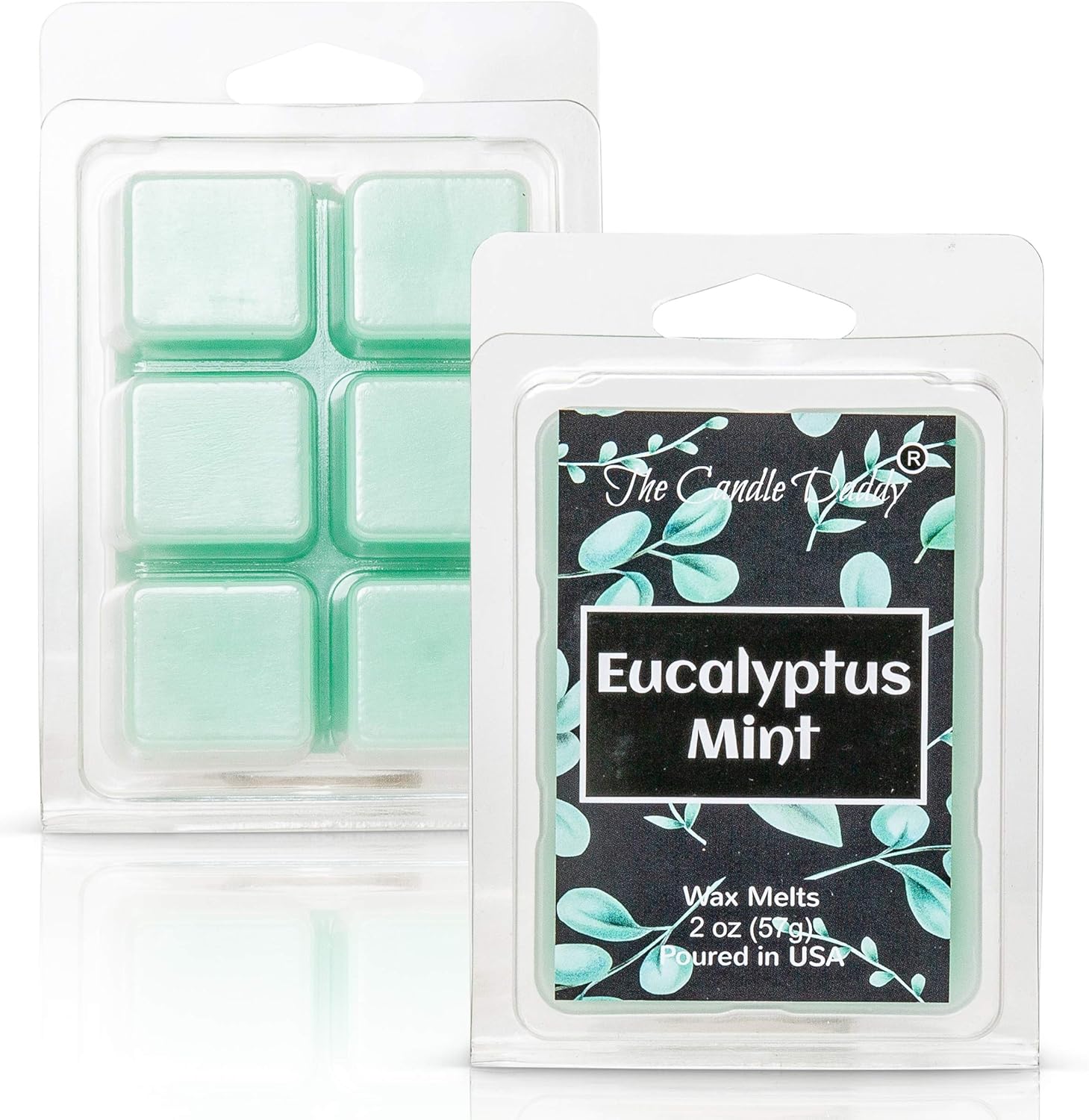 The Candle Daddy Eucalyptus Mint Wax Cubes