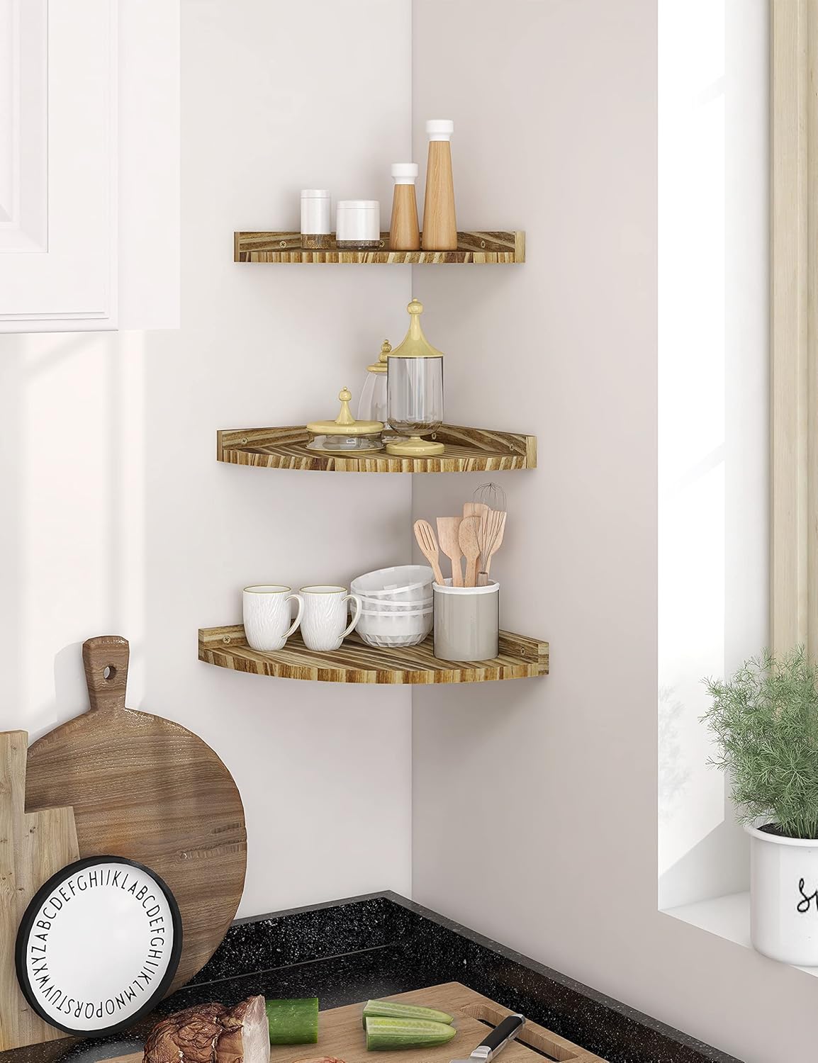 Godimerhea Corner Floating Shelf 968x968 Inch