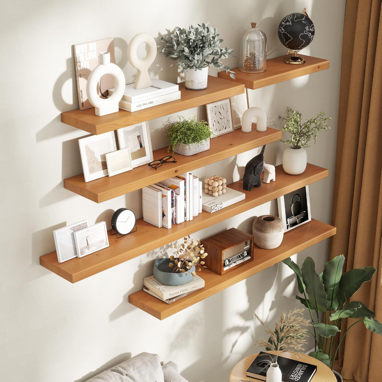 Axeman 36 Inch Floating Shelves Set of 2