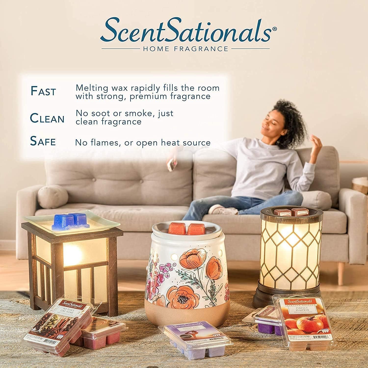 Scentsationals Wax Melts Staycation 4-Pack