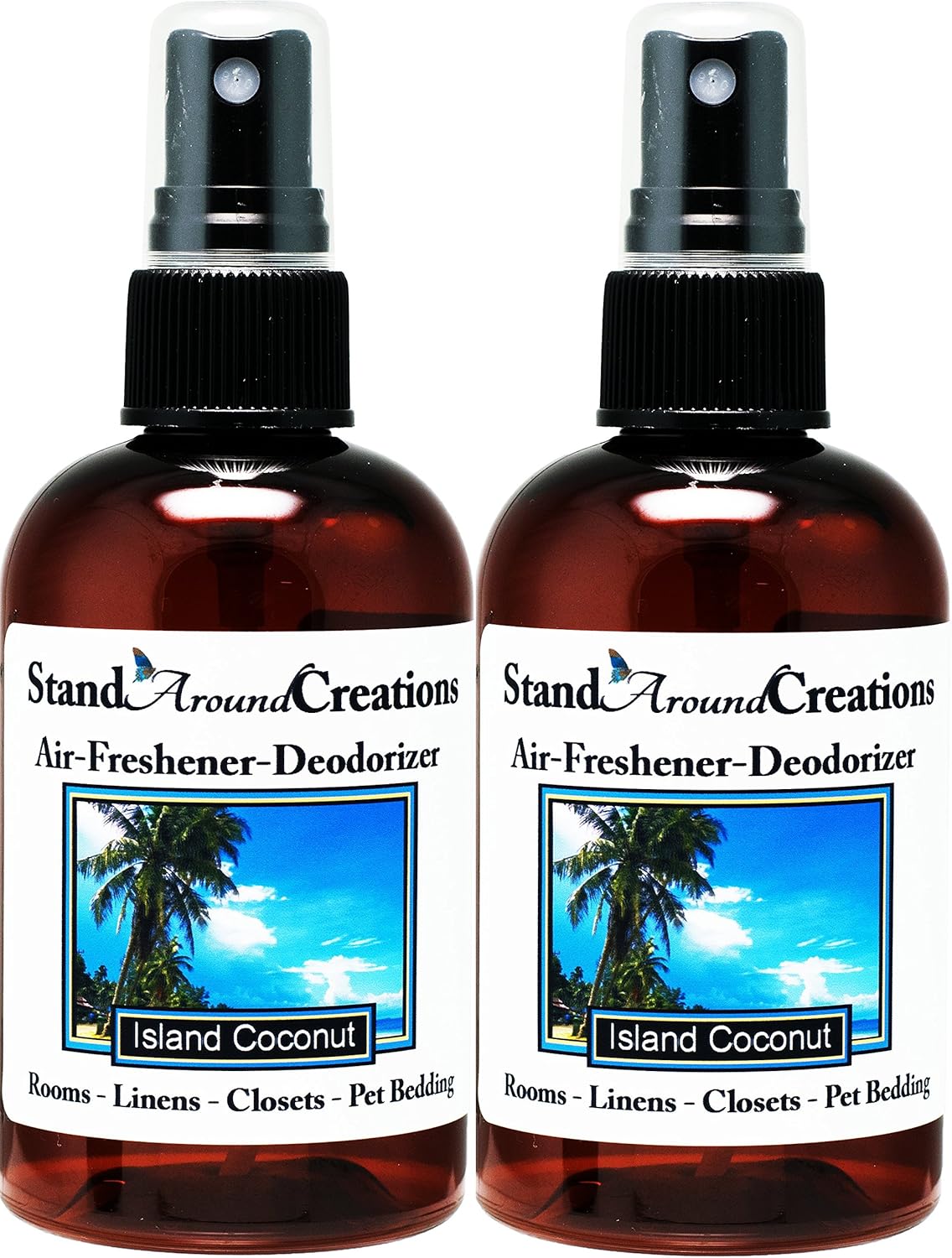 Set of 2 Concentrated Spray for Room Linen Air Freshener