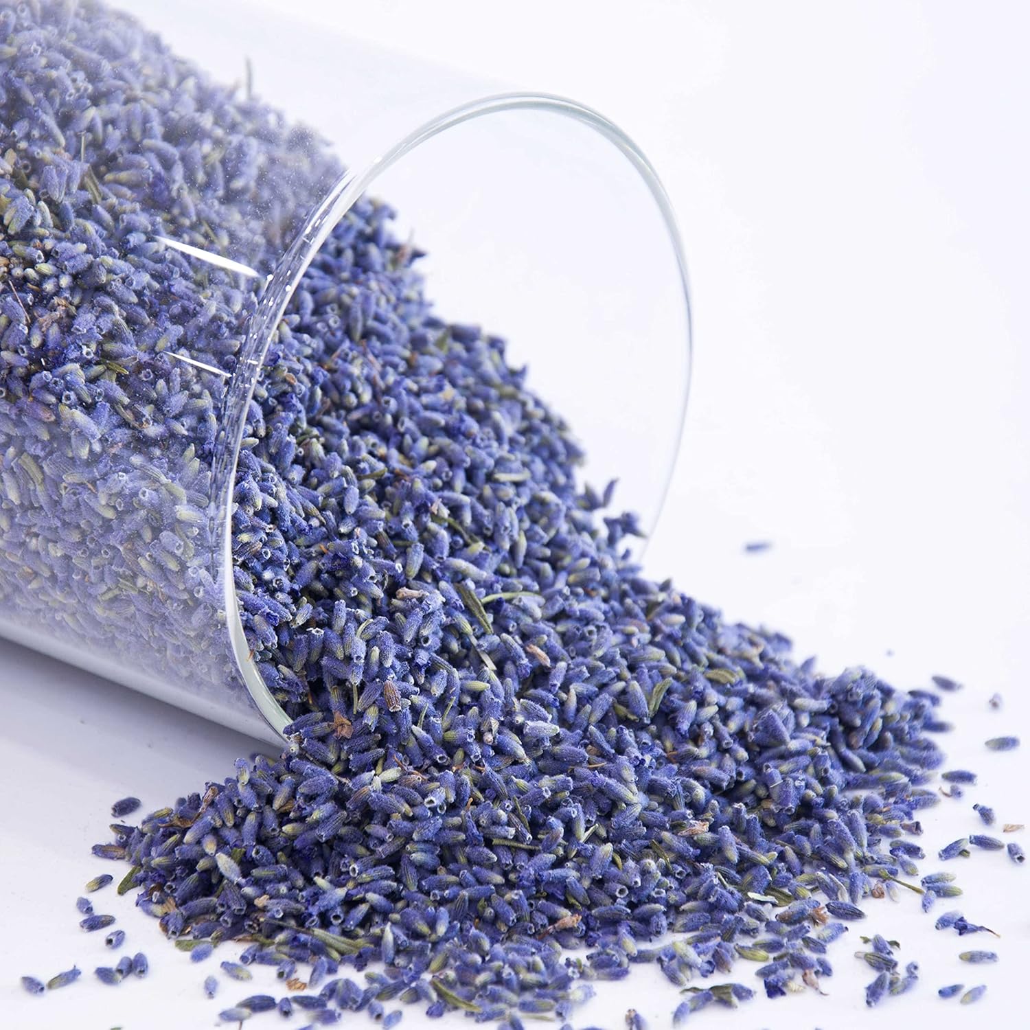 8 Cups Lavender in Large Glass Bottle Highland Dried Lavender Buds
