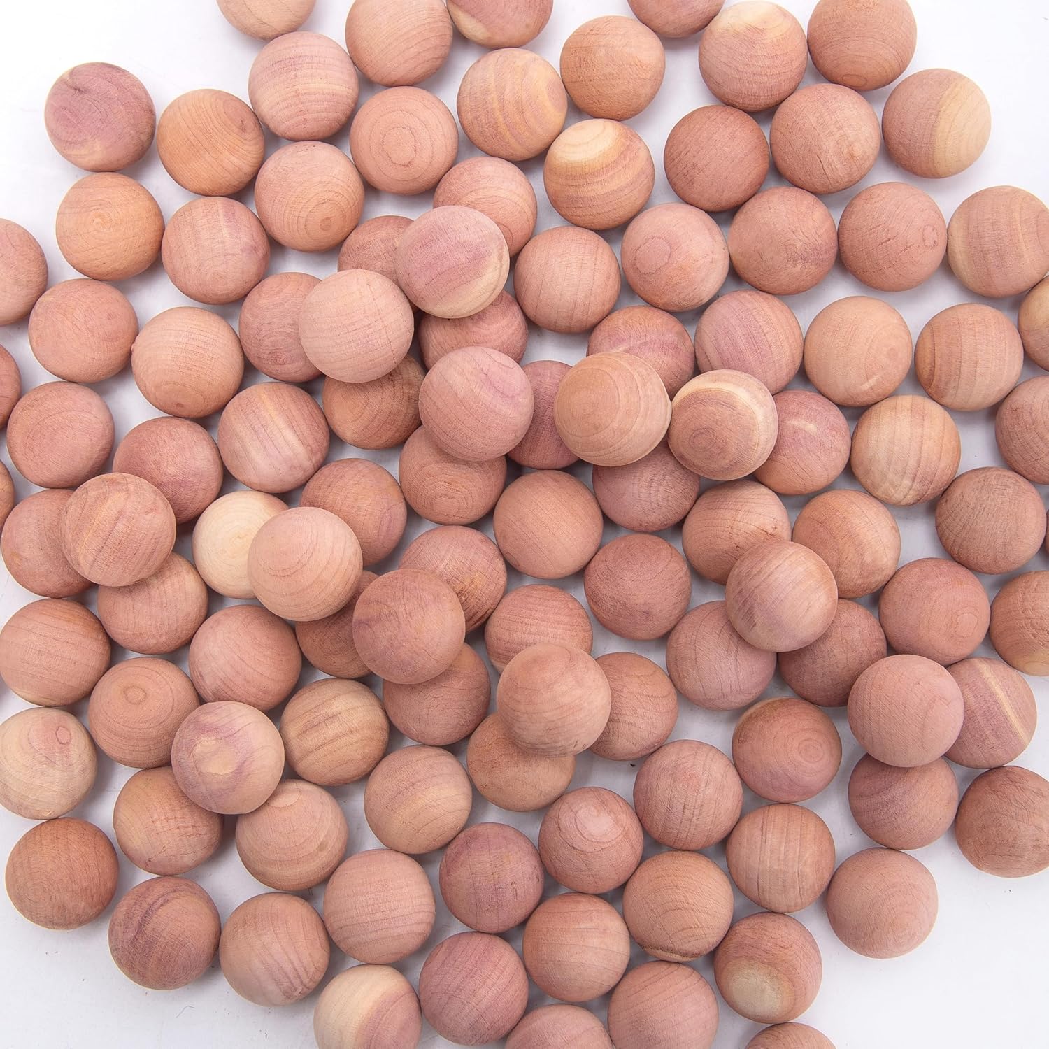 240 Pcs Cedar Balls with Satin Bags for Home Fragrance