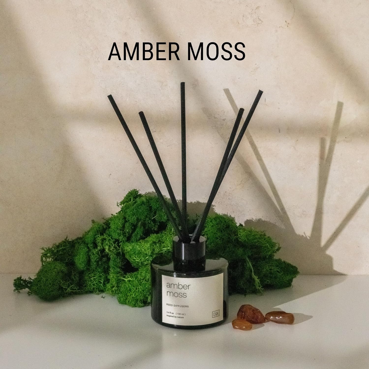 Craft Kin Amber Moss Reed Diffuser 34oz