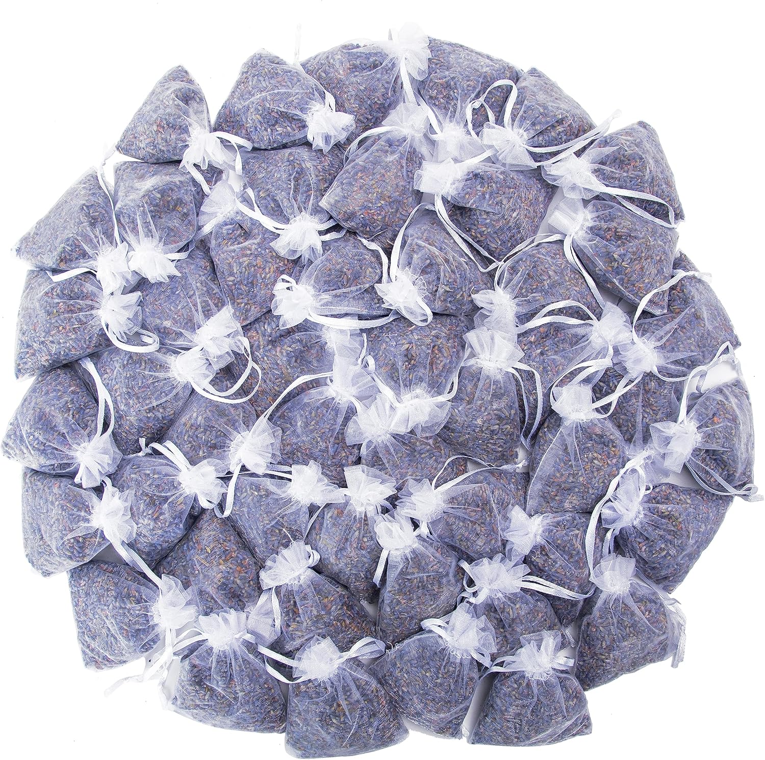 French Lavender Sachets Set of 48 for Closets and Drawers