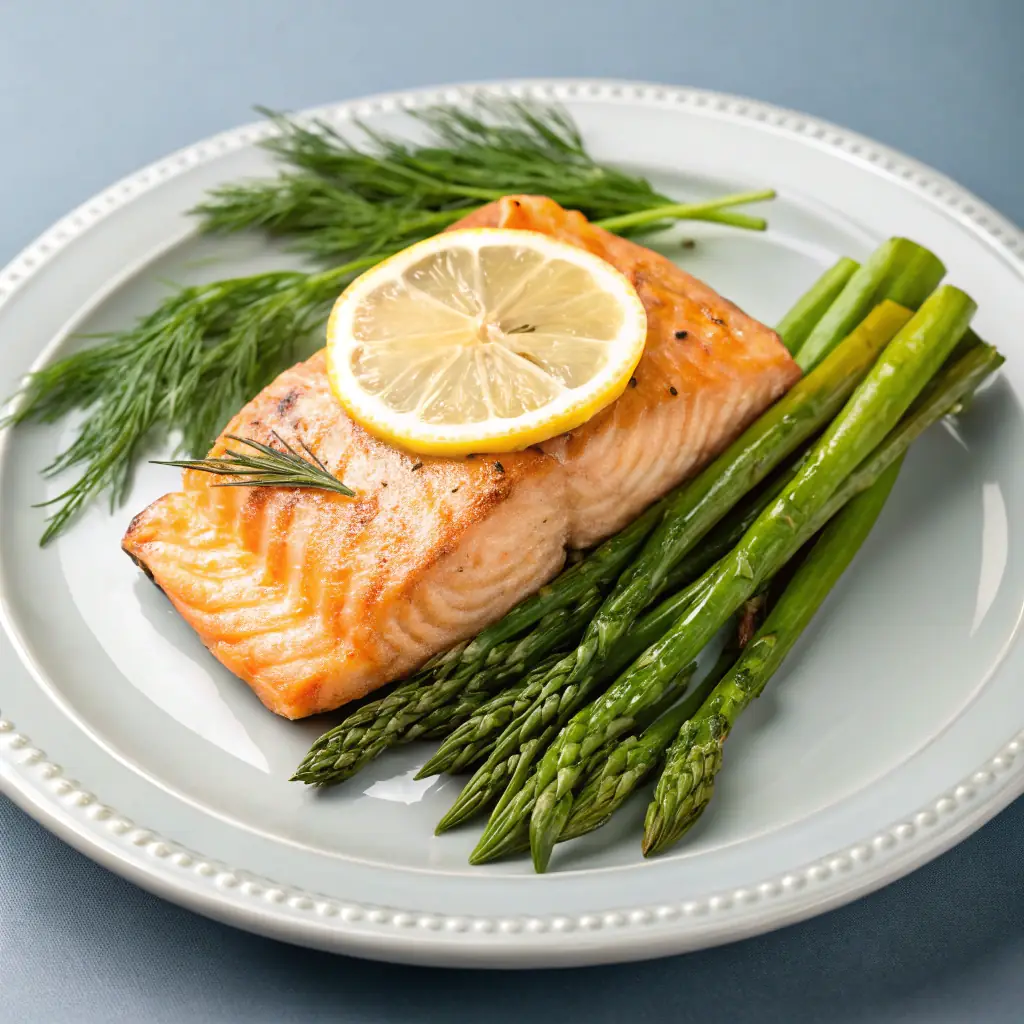 Grilled Salmon with Quinoa